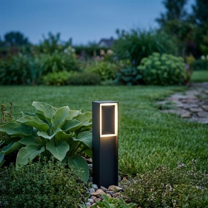 LED utomhuslampa MODO LED/4,8W/230V 4000K IP54 30 cm svart