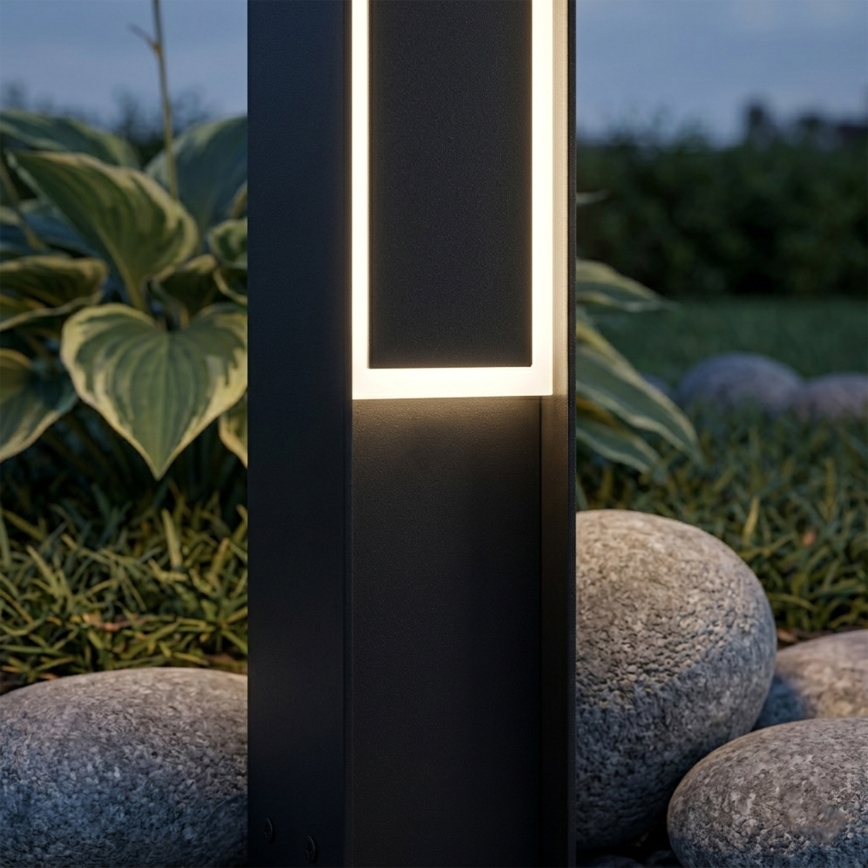 LED utomhuslampa MODO LED/4,8W/230V 4000K IP54 30 cm svart
