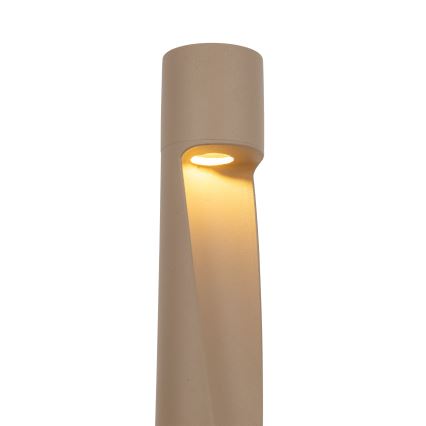 LED Utomhuslampa SENA L LED/5W/230V IP65 80 cm beige