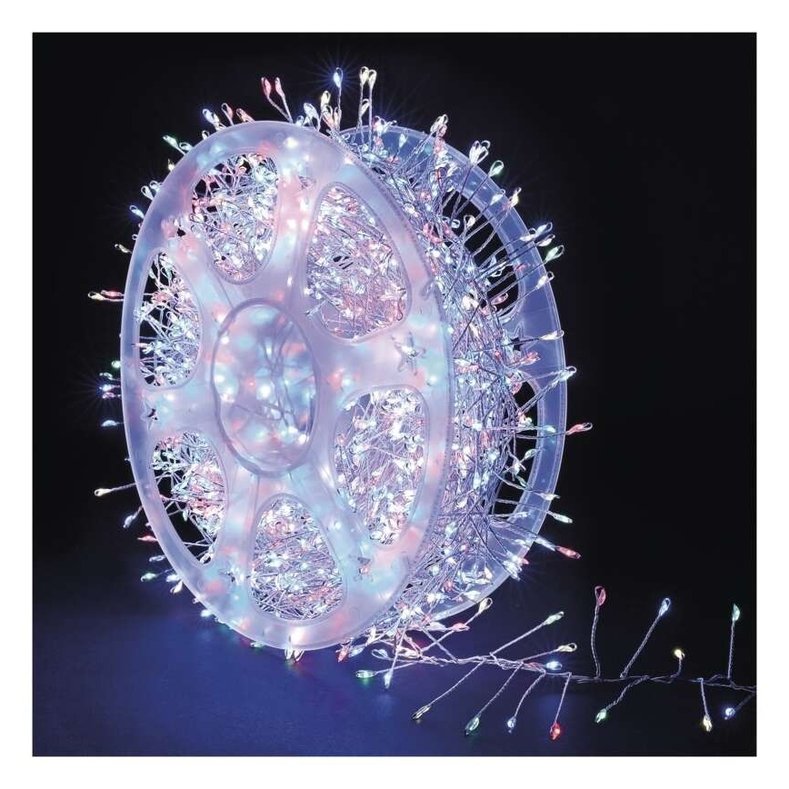 LED utomhusljusslinga 1440xLED/8 funktioner 14,4m IP44 flerfärgad