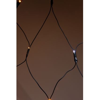 LED utomhusnät NET 240xLED/7,2W/230V 1,5x2 m IP44 varmvit