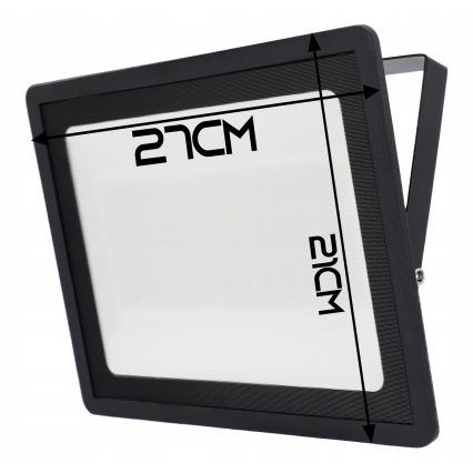 LED utomhusreflektor LED/100W/230V 4500K IP65 svart