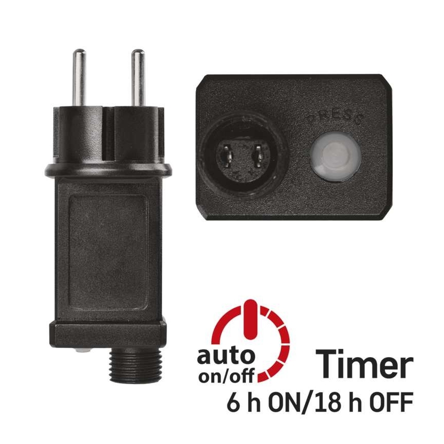 LED  utomhusslinga 100xLED/15m IP44 kallvit