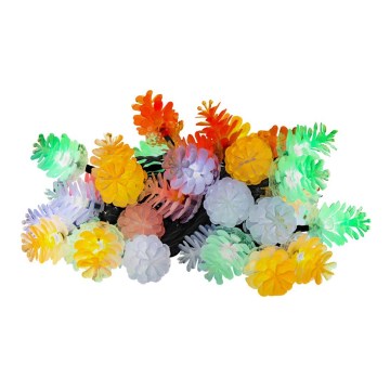 LED utomhusslinga 40 LED/15 m IP44 flerfärgad