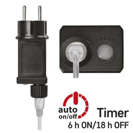 LED utomhusslinga 40xLED/9m IP44 varmvit