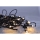 LED-utomhusslinga 50 LED/8 funktioner/3xAA 8 m IP44 varmvit