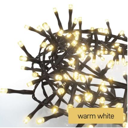 LED utomhusslinga 600xLED/17m IP44 varmvit