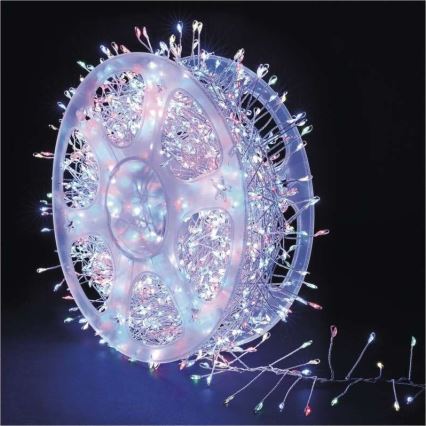 LED utomhusslinga 960 LED/8 funktioner 9,6 m IP44 flerfärgad