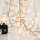 LED-utomhusslinga CLUSTER, 768 LED/8 funktioner, 9 m, IP44, varmvit