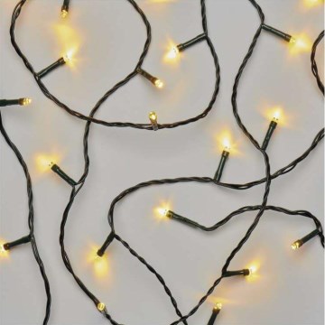 LED utomhusslinga för jul, 180 LED / 23 m, IP44, varmvit