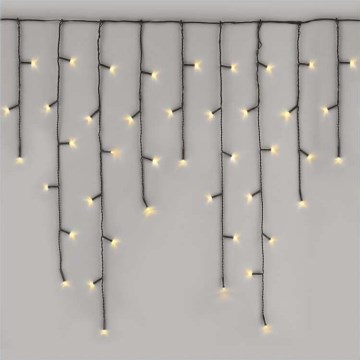 LED utomhusslinga för jul 200xLED/8 lägen 8,6m IP44 varmvit