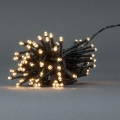 LED utomhusslinga för jul 96xLED/7 funktioner/3xAA 7,7m IP44 varmvit