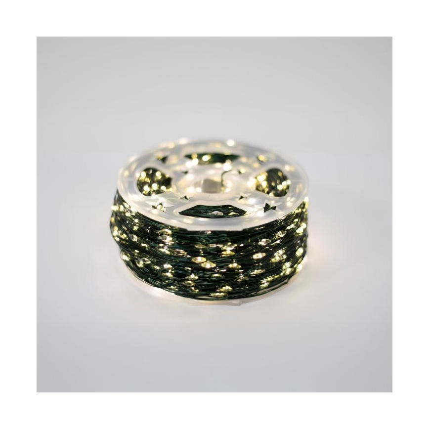 LED utomhus julslinga 1000xLED/230V 8 funktioner 53 m IP44 varmvit + fjärrkontroll
