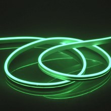 LED Utomhusslinga NEON 5m LED/30W/24V grön IP65