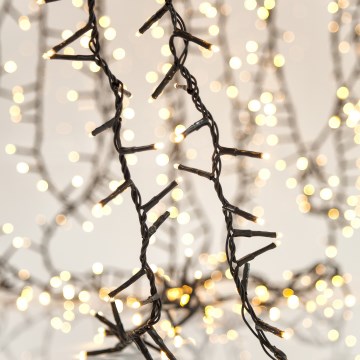 LED-utomhusslinga SNAKE 1300xLED 31,16 m IP44 varmvit