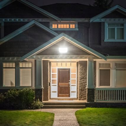 LED utomhusstrålkastare 100 W, 230 V, 4500 K, IP65, grå