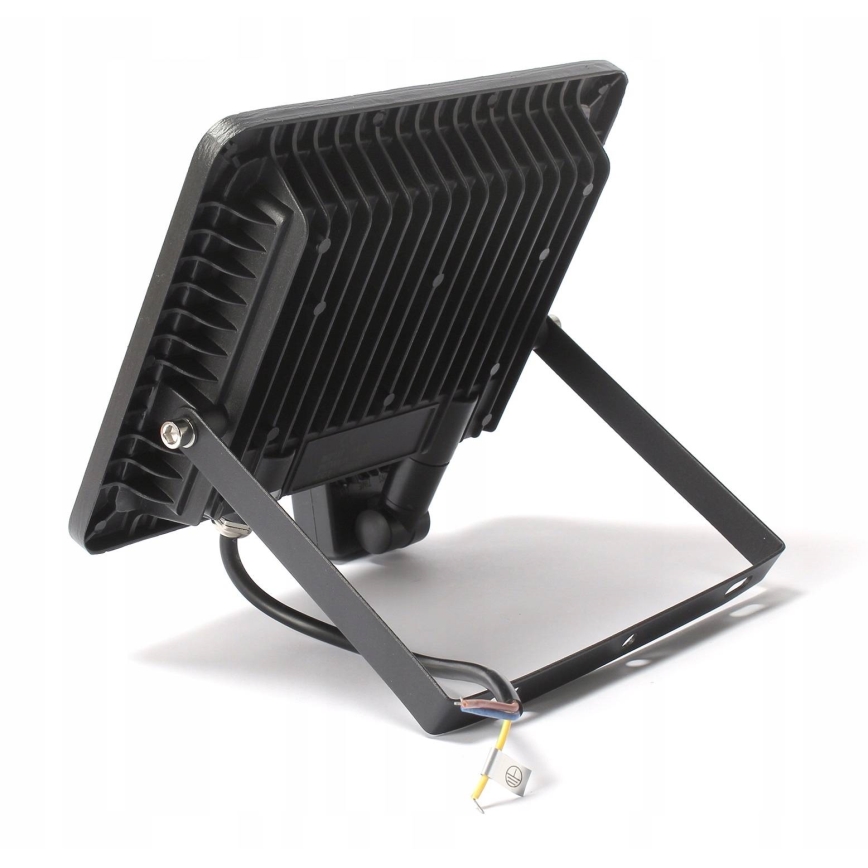 LED utomhusreflektor med rörelse- och skymningssensor LED/100W/230V 4500K IP65 svart