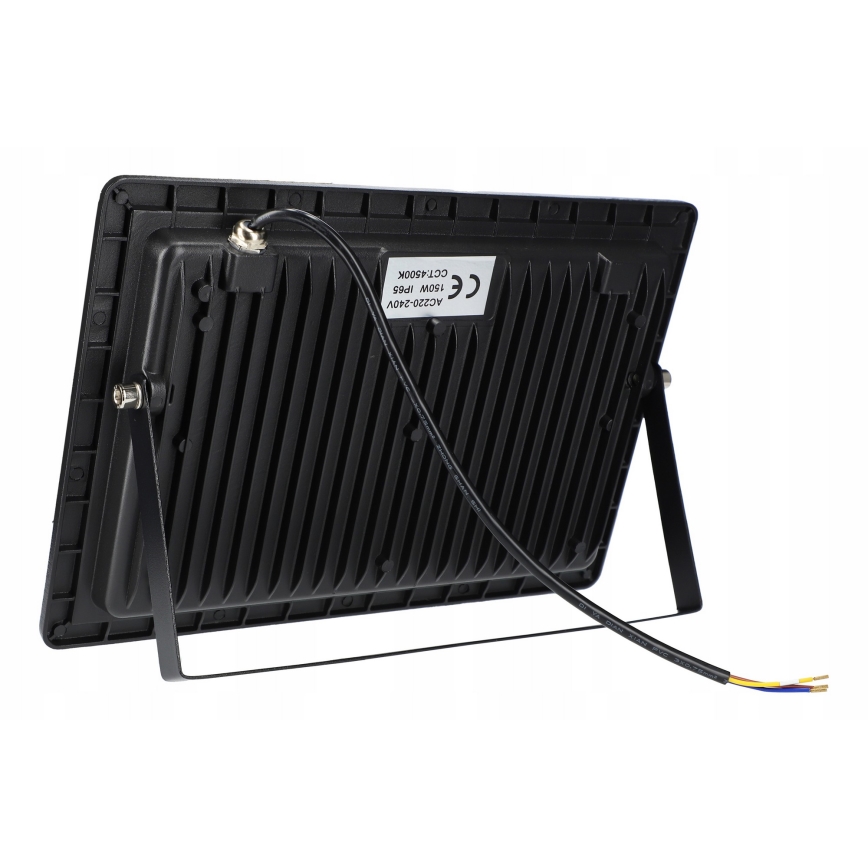 LED utomhusstrålkastare LED/200W/230V 4500K IP65 svart