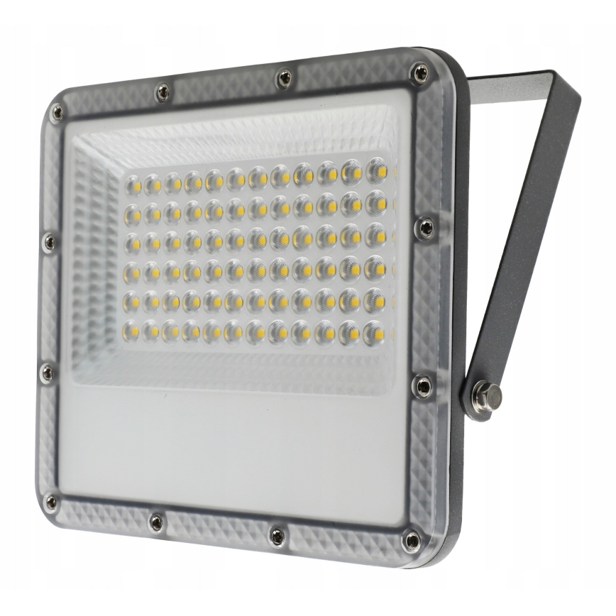 LED utomhusstrålkastare LED/50W/230V 4500K IP65 grå