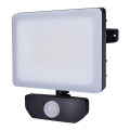 LED Utomhusstrålkastare med en sensor LED/30W/230V 4000K IP44