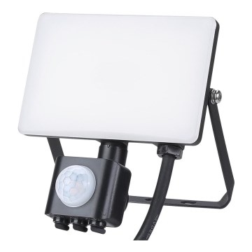 LED Utomhusstrålkastare med sensor LED/20W/230V 5000K IP44
