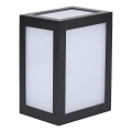 LED utomhusväggarmatur LED/12W/230V 3000K IP65 svart