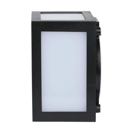 LED utomhusväggarmatur LED/12W/230V 3000K IP65 svart