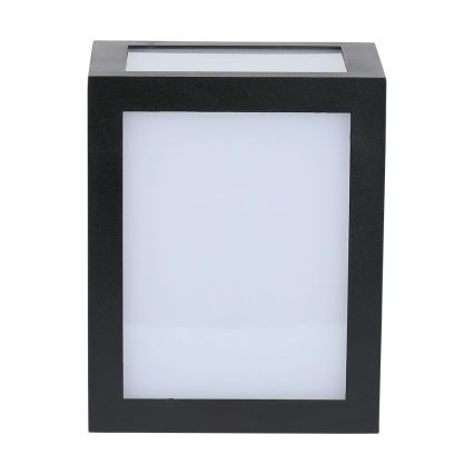 LED utomhusväggarmatur LED/12W/230V 3000K IP65 svart