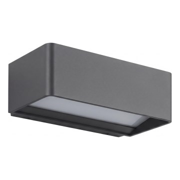 LED utomhusväggarmatur LED/13W/230V IP65 svart