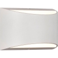LED utomhusväggarmatur LED/9W/230V 4000K IP54 vit