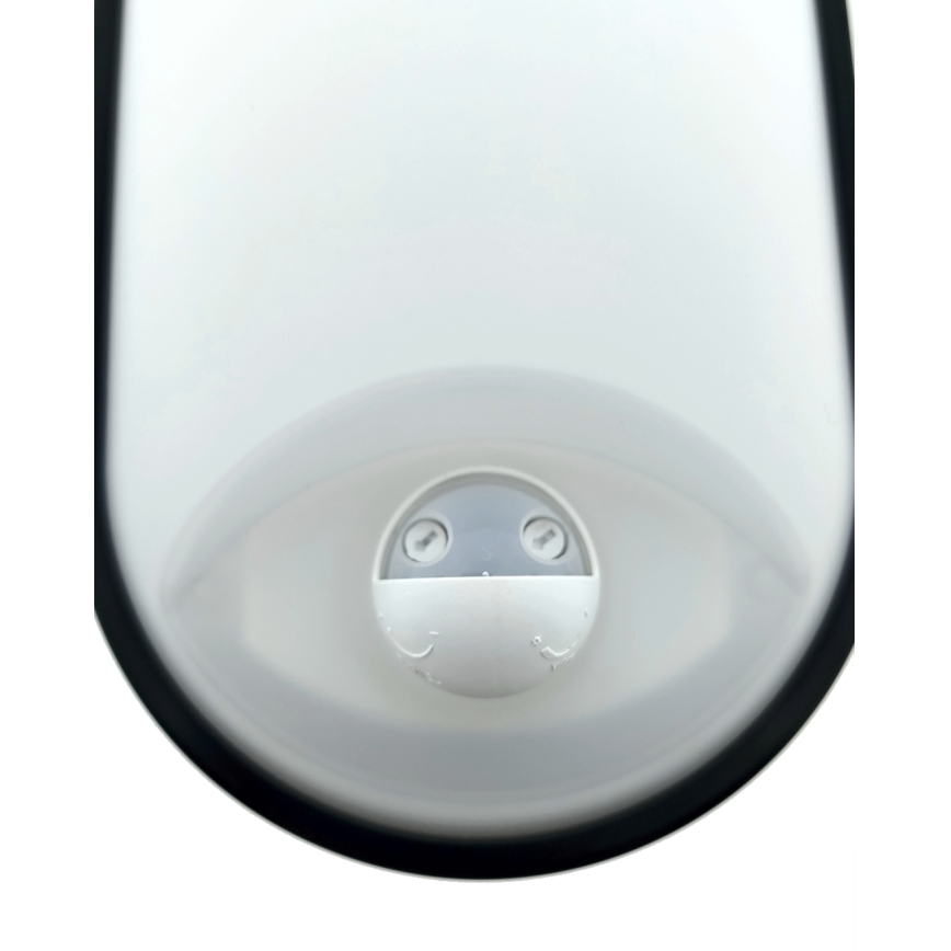 Dimmbar LED-utomhusvägglampa med rörelsesensor LED/12/15/18W/230V 3000K/4000K/6500K IP65 svart/vit