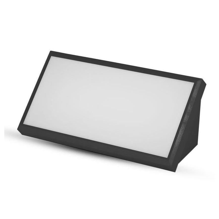 LED Utomhus Vägglampa LED/20W/230V 6400K IP65 svart