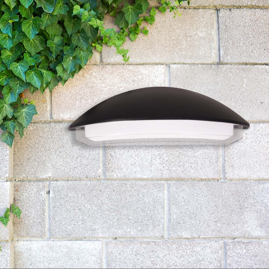 LED utomhusvägglampa ALABAMA LED/12W/230V IP54 svart