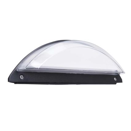 LED utomhusvägglampa ALABAMA LED/12W/230V IP54 svart