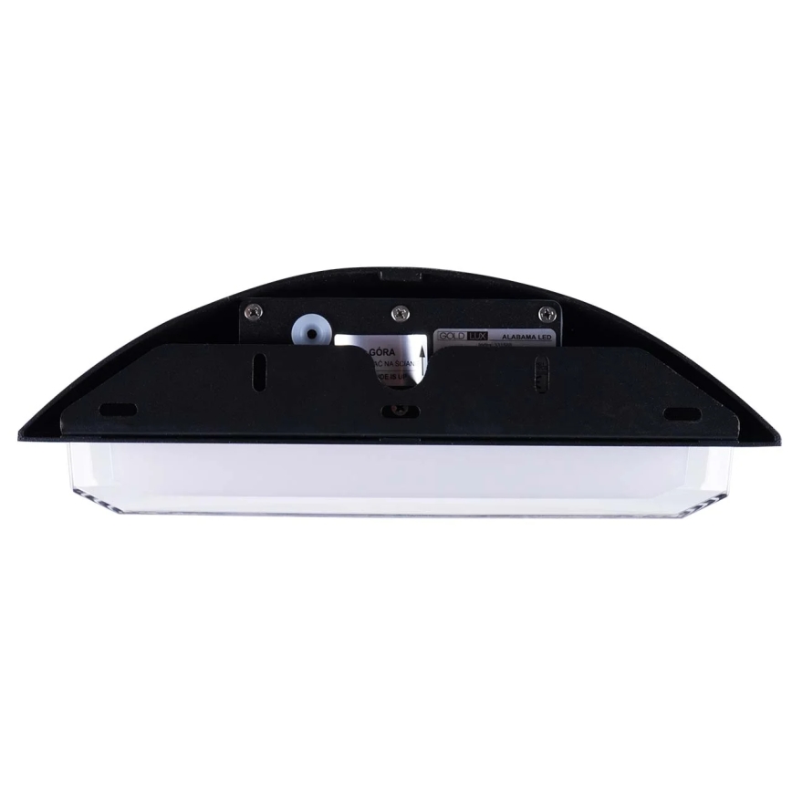 LED utomhusvägglampa ALABAMA LED/12W/230V IP54 svart