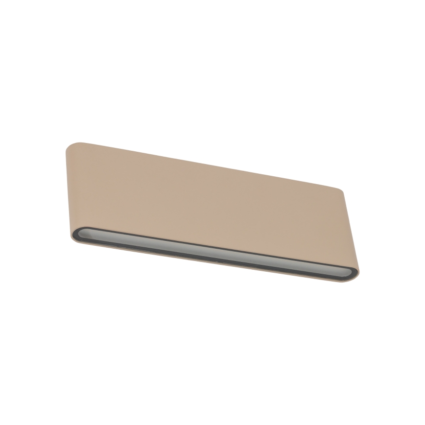 LED utomhusvägglampa ARWENA L LED/24W/230V IP54 beige