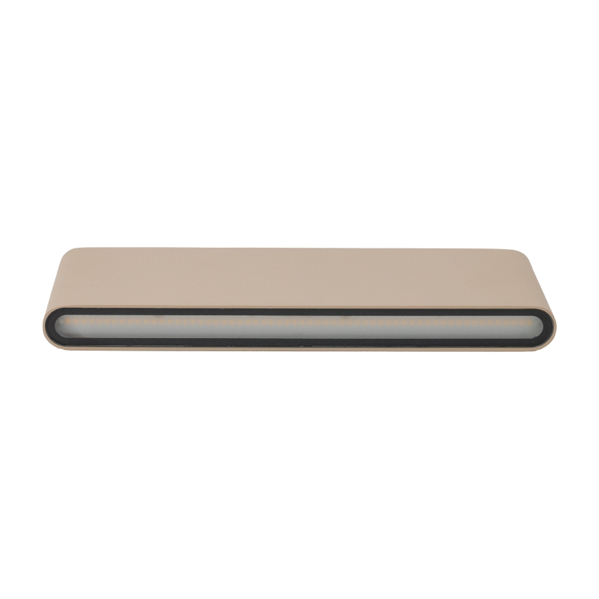 LED utomhusvägglampa ARWENA L LED/24W/230V IP54 beige