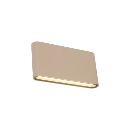 LED utomhusvägglampa ARWENA M LED/12W/230V IP54 beige