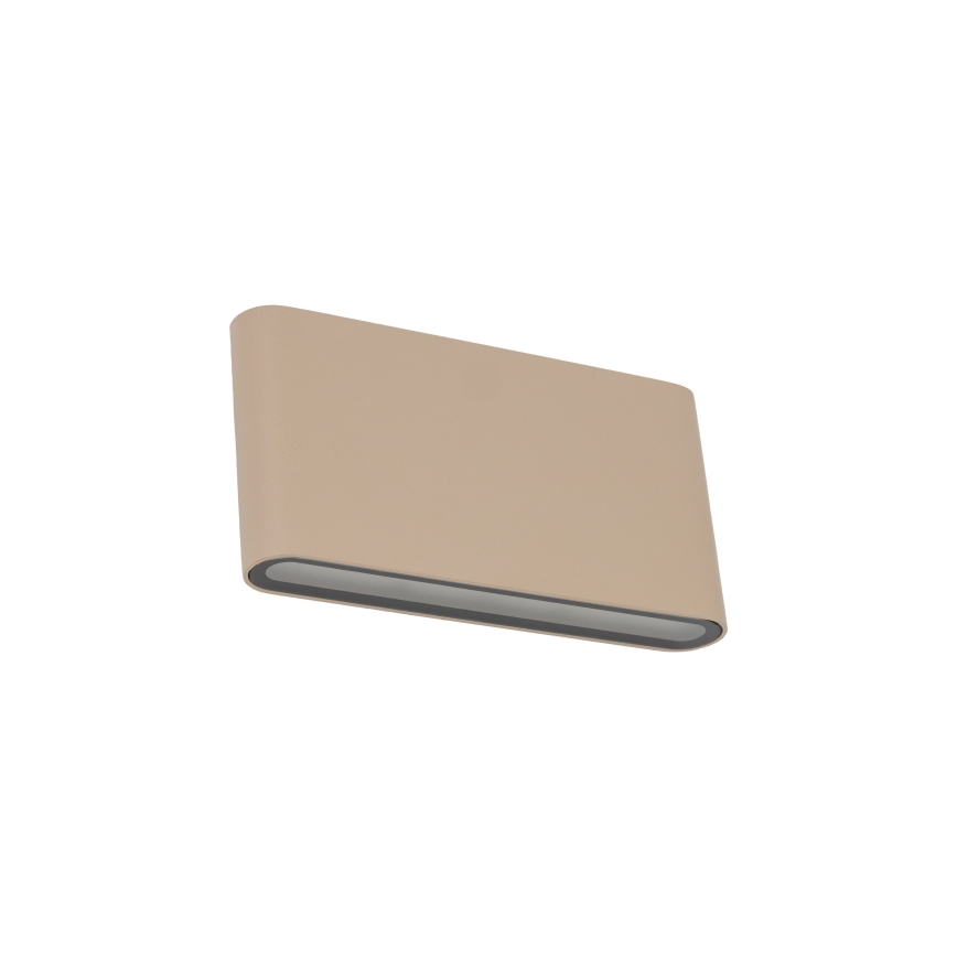 LED utomhusvägglampa ARWENA M LED/12W/230V IP54 beige
