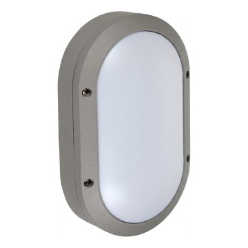 LED utomhusvägglampa BERAD LED/8W/230V IP54 grå