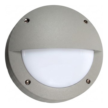 LED utomhusvägglampa JORDI LED/12W/230V IP54 grå
