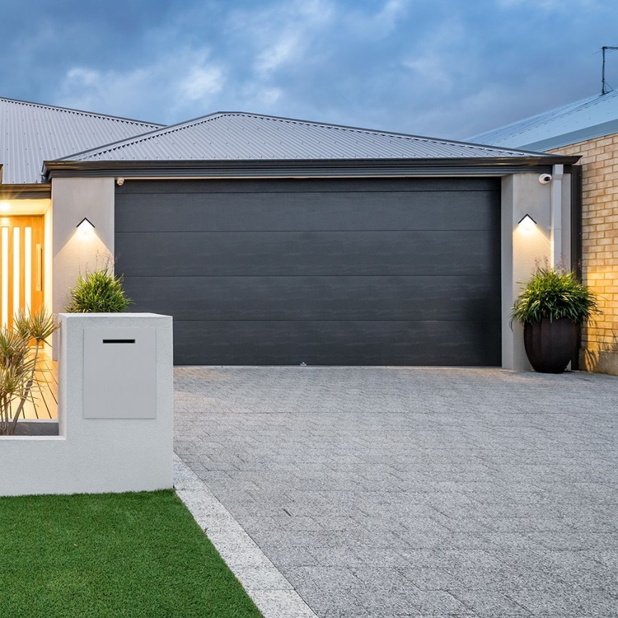 LED Utomhus Vägglampa LED/12W/230V 3000K IP65