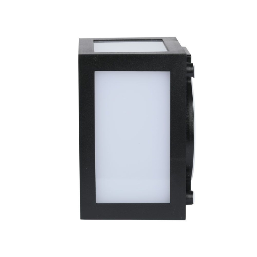 LED utomhusvägglampa LED/12W/230V 4000K IP65 svart