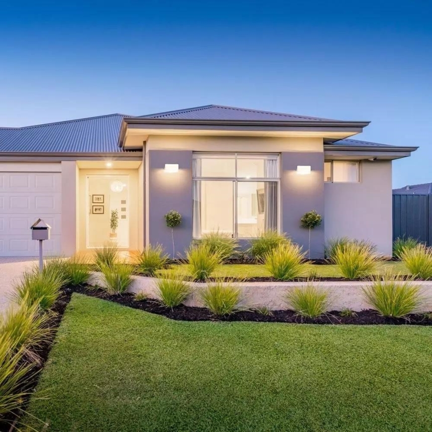 LED Utomhus Vägglampa LED/12W/230V 4000K IP65 vit