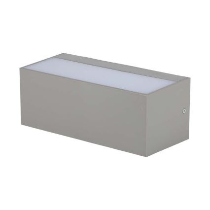 LED Utomhus Vägglampa LED/12W/230V 6400K IP65