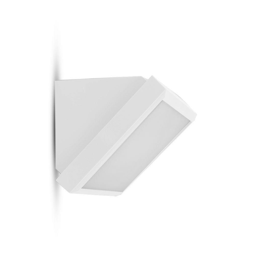 LED Utomhus Vägglampa LED/12W/230V 6400K IP65 vit