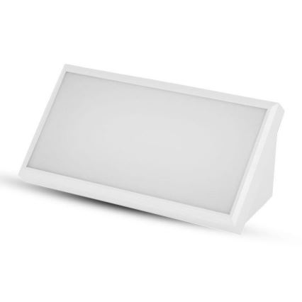LED Utomhus Vägglampa LED/20W/230V 4000K IP65 vit