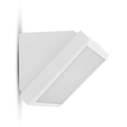 LED Utomhus Vägglampa LED/20W/230V 6400K IP65 vit