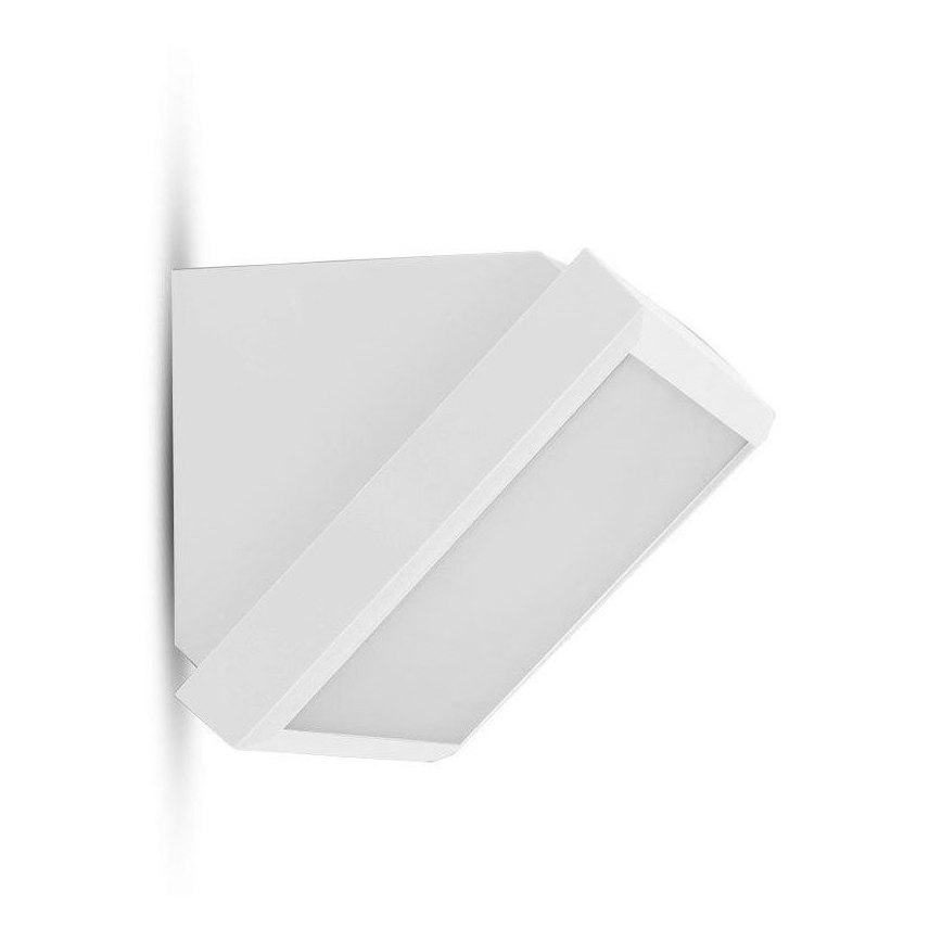 LED Utomhus Vägglampa LED/20W/230V 6400K IP65 vit