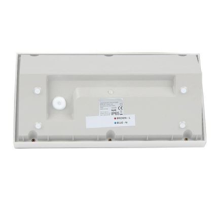LED Utomhus Vägglampa LED/20W/230V 6400K IP65 vit